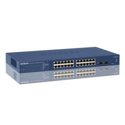 Netgear GS724T v4 ProSafe Smart 24 portos menedzselhető gigabites switch