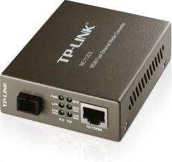 TP-Link MC112CS WDM 100(réz)-100FX(SC) Single mód optikai média konverter