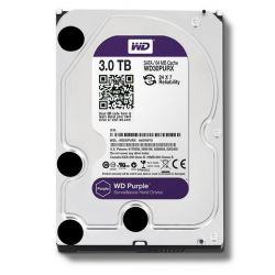 Western Digital 3TB 3.5'' WD Purple (WD30PURZ) SATA3 5400rpm 64MB belső merevlemez