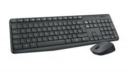 Logitech MK235 US angol szürke vezeték nélküli billentyűzet + egér
