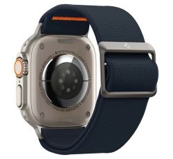 Spigen AMP05984 Lite Fit Ultra Apple Watch (49/45/44/42mm) tengerészkék szövet szíj