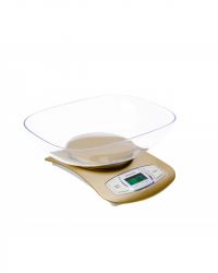Orava EV-1B max. 5 kg, 2.3 l, LCD Bézs-Átlátszó-Ezüst konyhai mérleg