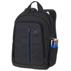RivaCase 7560 Aspen 15,6" vászon fekete notebook hátizsák