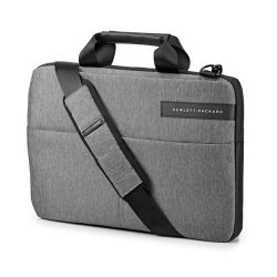 HP NB Signature II 15.6", vékony felültöltős, szürke notebook táska
