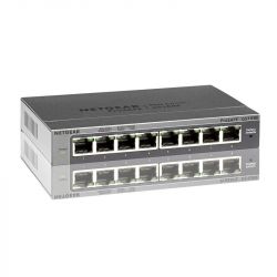 Netgear GS108E v3 ProSafe Plus 8 portos gigabites nem menedzselhető asztali switch