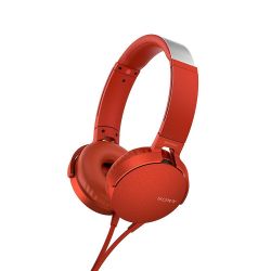 Sony MDRXB550APR.CE7 extra bass piros headset