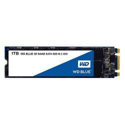Western Digital 1TB M.2 SATA WD Blue (WDS100T2B0B) SATA/600, 560/530 MB/s, 3D NAND SSD