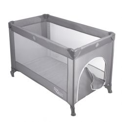 Promedix PR-803G, Travel, 125 x 65 x 74 cm, Összecsukható, Szúnyoghálós, Szürke-Átlátszó, Utazó gyermekágy
