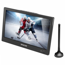 Sencor SPV 7012T 25,6 cm (10.1") LCD 1024 x 600px Fekete hordozható TV