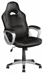 Trust Gaming GXT 705 Ryon, Max. 150 kg, 74 cm Háttámla, Műbőr, Fekete gaming szék