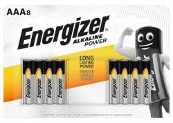 ENERGIZER "Alkaline Power" AAA mikro 8 db, elem