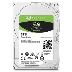 Seagate BarraCuda 2.5'' 5TB SATA3 5400RPM 128MB belső merevlemez