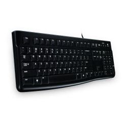 Logitech K120 USB  OEM fekete magyar billentyűzet