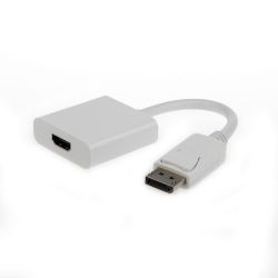 Gembird A-mDPM-HDMIF-02-W Mini Displayport apa - HDMI anya fekete adapter