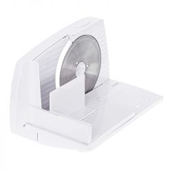Adler AD 4703, 400W, 0-15 mm, Rozsdamentes acél penge, Műanyag, Fehér, Elektromos szeletelő