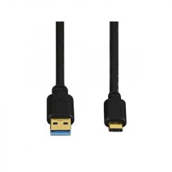 Hama 135736 USB 3.1 (M) - USB 3.1 Type-C (M) 1.8m fekete USB adatkábel