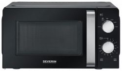 Severin MW 7886 17 L, 700 W, 6 fokozat Fekete-Ezüst mikrohullámú sütő