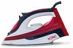 Solac PV2014 2600 W, 380 ml, 35 g/perc Vörös-Fehér gőzölős vasaló