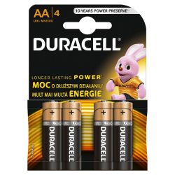 Duracell Basic AA LR6 4db elem