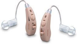 Beurer HA 55 500 - 3200 Hz, max. 53 dB erősítés bőr páros halláserősítő