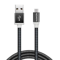 ADATA USB A típusú fekete adat- és töltőkábel