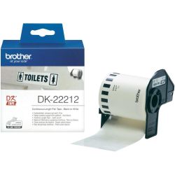 Brother DK-22212  62mm x 15,24m öntapadós fehér folytonos szalagcímke