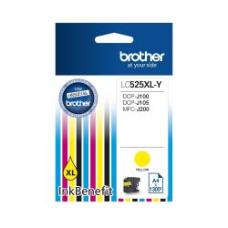 Brother LC-525XL-Y 1300 old. sárga eredeti tintapatron