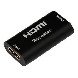 Techly HDMI 4K 40m, fekete jelerősítő