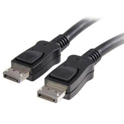Techly DisplayPort/DisplayPort, M/M, 5m fekete kábel