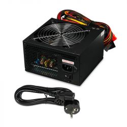 IBOX CUBE II ATX 600W APFC 12 CM FAN BLACK EDITI tápegység