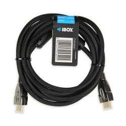 iBOX ITVFHD07 HDMI - HDMI v1.4, 3m fekete ferritszűrős HDMI kábel