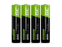 Green Cell GR04 4xAAA 800mAh akkumulátor
