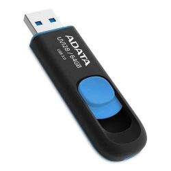 ADATA DashDrive UV128 64GB USB 3.0 Black+Blue Flash Drive