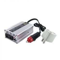 Whitenergy 12V - 230V 150W USB autós notebook töltő