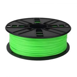 Gembird PLA / Fluoreszkáló zöld / 1,75mm / 1kg filament