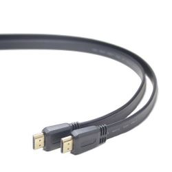 Gembird HDMI V2.0 apa-apa lapos kábel aranyozott csatlakozóval 1.8m