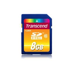 Transcend 8GB SDHC CL10 memóriakártya