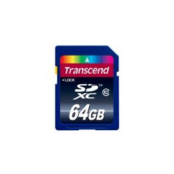 Transcend 64GB SDXC Class 10 memóriakártya