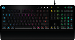Logitech G213 Prodigy Gamer RGB US (amerikai kiosztás) Cseppálló vezetékes billentyűzet