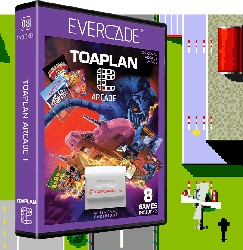 Evercade A8, Toaplan Arcade 1, 8in1, Retro, Multi Game, Játékszoftver csomag