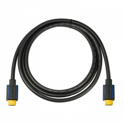 Logilink CHB005 HDMI 2.0 (4K Ultra HD) High Speed Ethernet (18 Gbps) 3m fekete aranyozott kábel