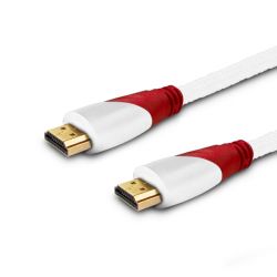 Elmak SAVIO CL-119 / B HDMI High Speed, Ethernet, 3D, 4K, 1.5m fehér kábel