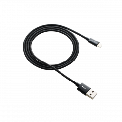 Canyon CNE-CFI3B Lightning - USB A, 1 m fekete kábel
