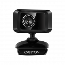 CANYON CNE-CWC1 0.3 MP, USB 2.0, 40 fokos látószög fekete webkamera