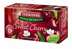 Teekanne World Of Fruits édes cseresznye 20x2,5g filteres gyümölcs tea