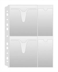 DONAU A4 160 mikron lefűzhető CD/DVD víztiszta genotherm