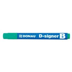 DONAU "D-signer B" 2-4 mm kúpos zöld táblamarker