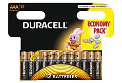 Duracell Basic LR3 AAA 12db elem