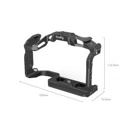 SmallRig "Black Mamba" 1/4" Fekete kamera retesz