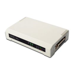 Digitus DN-13006-1 10/100Mbps 2xUSB2.0 + 1xLPT nyomtató szerver